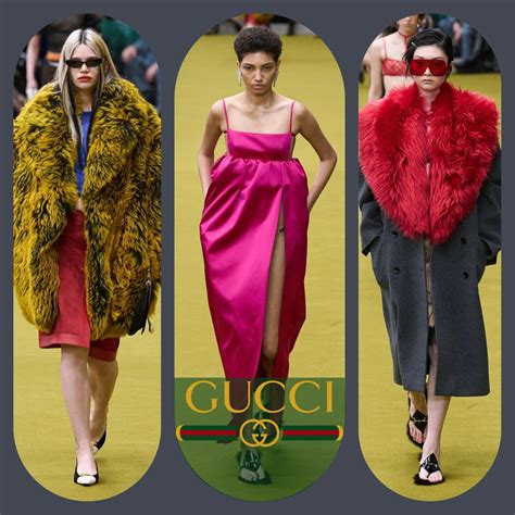 gucci automne hiver 2023|Gucci women's winter collection.